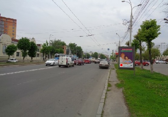 Фото рекламной плоскости по адресу Коцюбинского ул., ТЦ Петроцентр