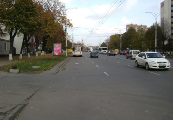 Фото рекламной плоскости по адресу Коцюбинского ул., 18