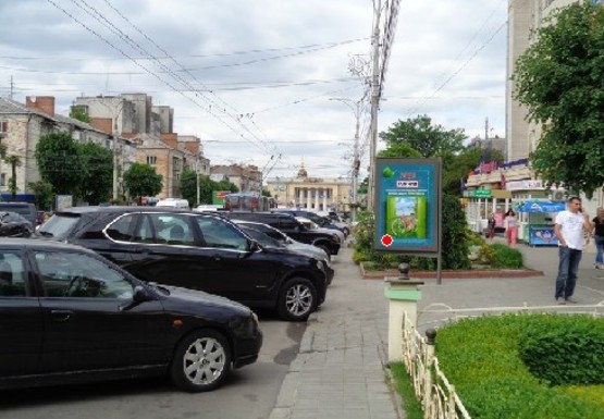Фото рекламной плоскости по адресу Коцюбинского ул., 38