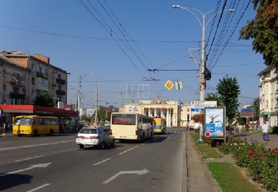 Фото рекламної площини за адресою Коцюбинского пр., ТЦ Проспект