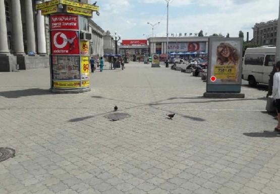 Фото рекламной плоскости по адресу Привокзальная площадь