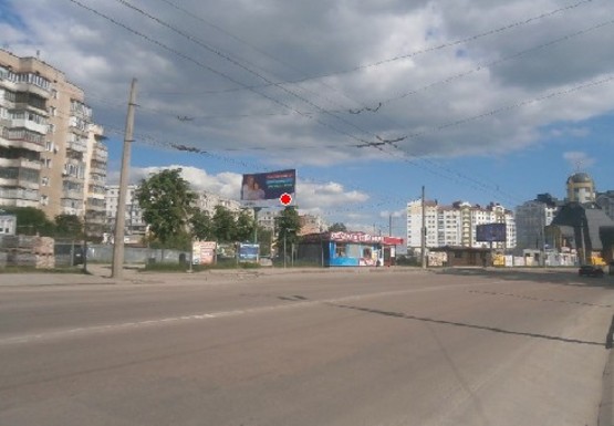 Фото рекламной плоскости по адресу Ивасюка ул. - Стуса ул.