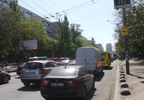 Фото рекламної площини за адресою Чоколовский б-р, 20