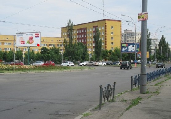 Фото рекламной плоскости по адресу Малиновского ул. - Иорданская ул. (бывшая Лайоша Гавро ул.)