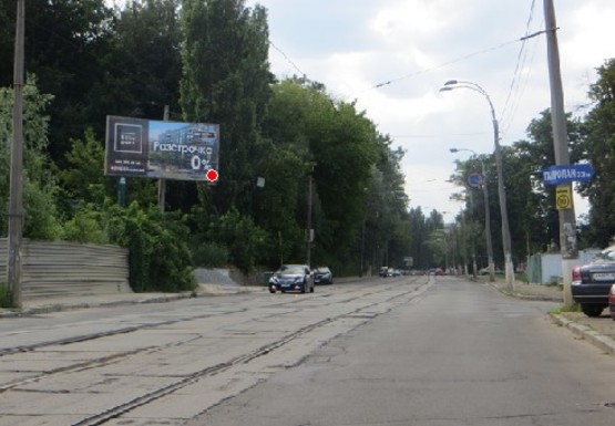 Фото рекламної площини за адресою Кирилловская ул., 71 (бывш. Фрунзе ул.)