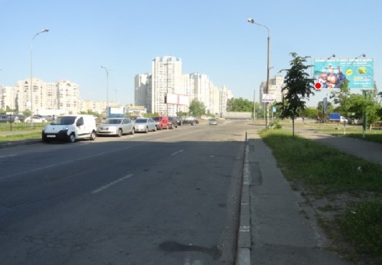 Фото рекламной плоскости по адресу Руденко ул. -  Бажана пр., 24_1