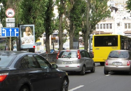 Фото рекламної площини за адресою Шевченко б-р