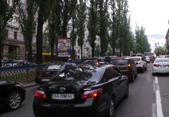 Фото рекламной плоскости по адресу Шевченко б-р