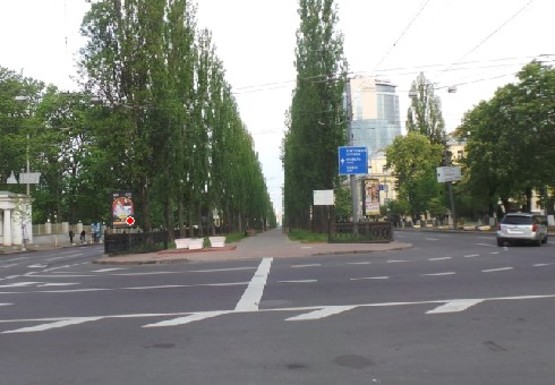 Фото рекламной плоскости по адресу Шевченко б-р