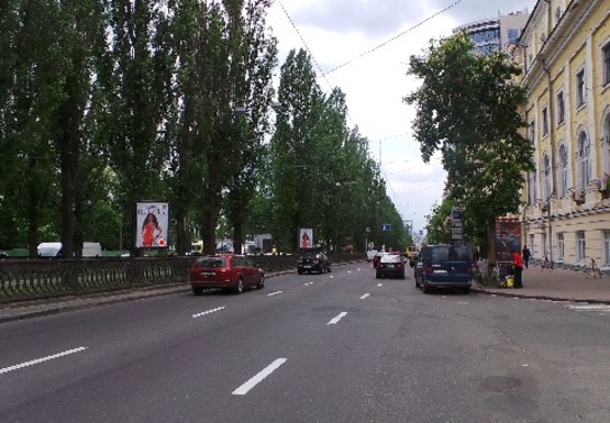 Фото рекламной плоскости по адресу Шевченко б-р