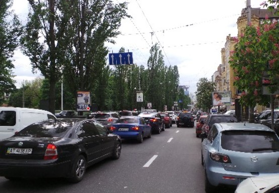 Фото рекламної площини за адресою Шевченко б-р