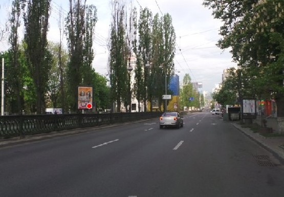 Фото рекламної площини за адресою Шевченко б-р