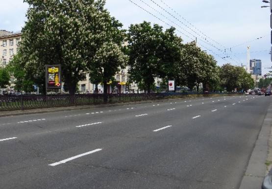 Фото рекламной плоскости по адресу Победы пр.