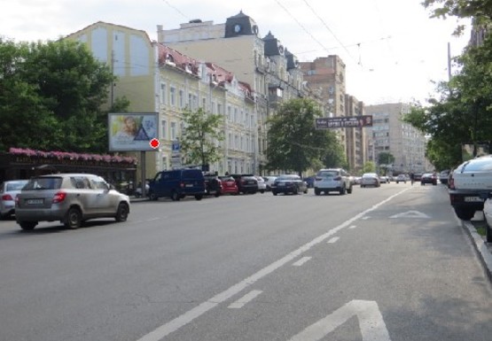 Фото рекламної площини за адресою Саксаганского ул., 39