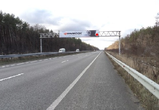 Фото рекламної площини за адресою Трасса M-03, Киев - Харьков, 73,700