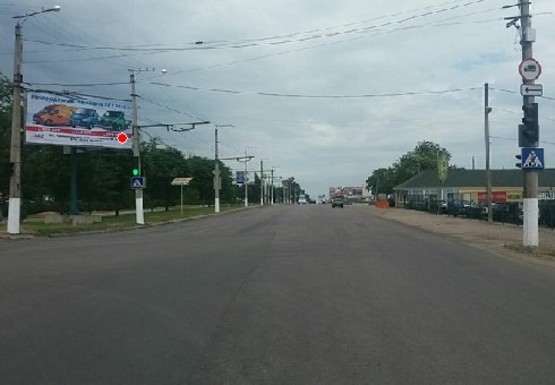 Фото рекламной плоскости по адресу Героев Украины ул. - Жадова ул.