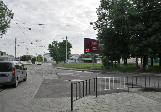 Фото рекламной плоскости по адресу Волынская ул.  - Промышленная ул.