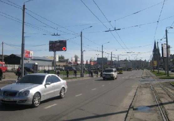 Фото рекламної площини за адресою Городоцкая ул., 159