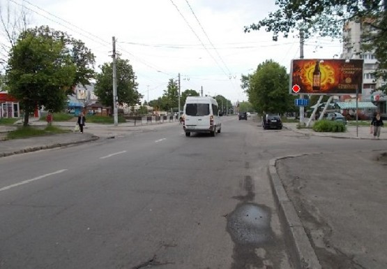 Фото рекламной плоскости по адресу Патона ул., Интер Маркет м-н