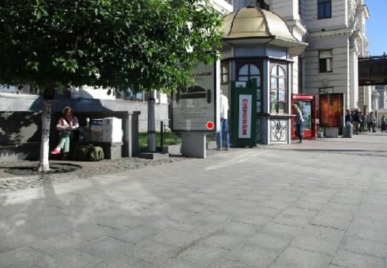 Фото рекламної площини за адресою Привокзальная площадь