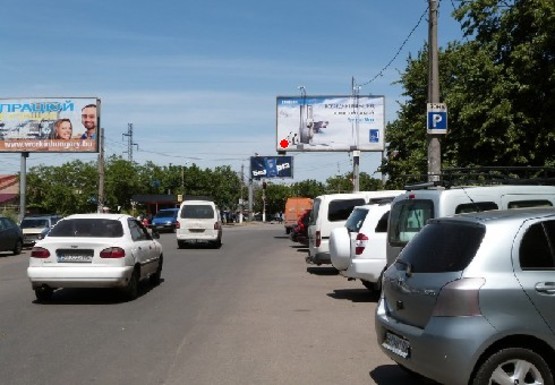 Фото рекламної площини за адресою Ицхака Рабина ул. - Малиновского ул., 71/1