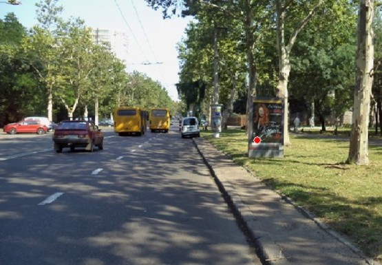 Фото рекламної площини за адресою Шевченко пр., 29-А