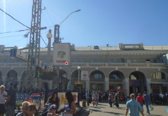 Фото рекламної площини за адресою Платформа № 4