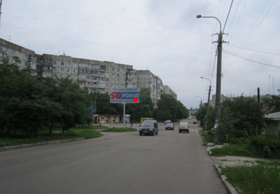 Фото рекламной плоскости по адресу Вербовая ул., 41