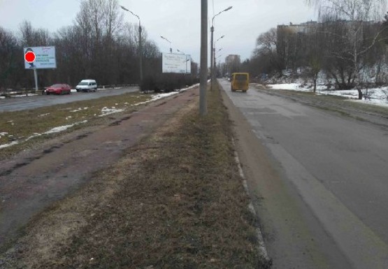 Фото рекламной плоскости по адресу Бережанская ул. -  Будного Степана ул., 4-ый