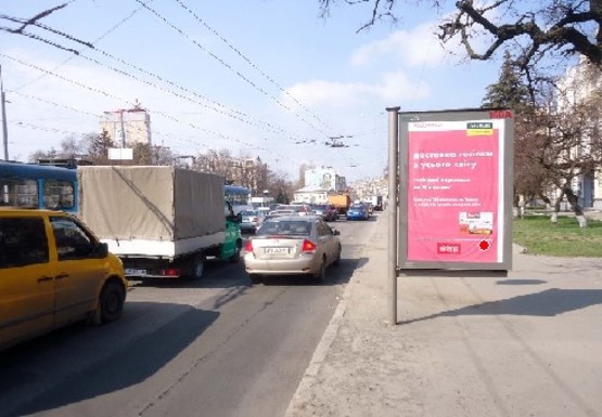 Фото рекламной плоскости по адресу Московский пр. - Фейербаха пер.