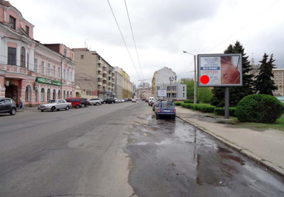 Фото рекламной плоскости по адресу Кооперативная ул., 24 (напротив)