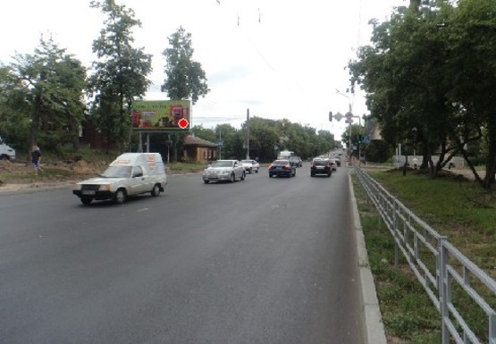 Фото рекламной плоскости по адресу Мира пр. - Мартина Небабы ул., от центра