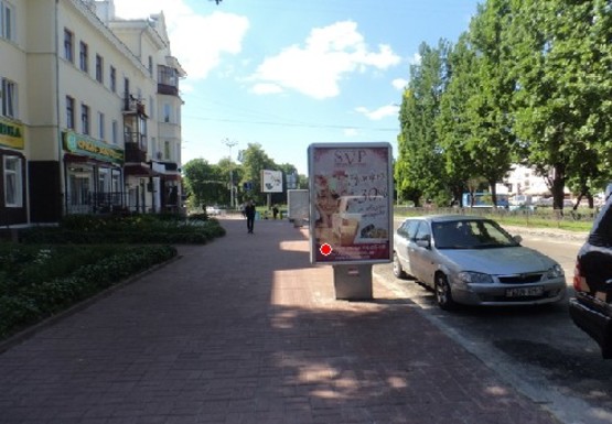 Фото рекламной плоскости по адресу Мира пр., 26, магазин ВестБум