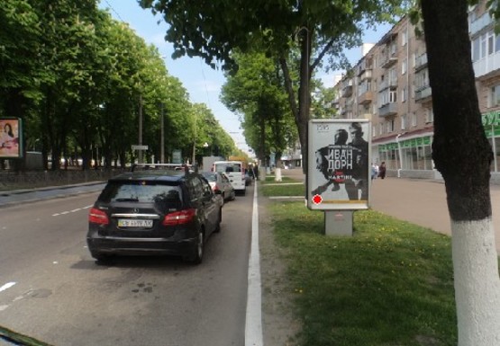 Фото рекламной плоскости по адресу Мира пр., 45, Дом книги