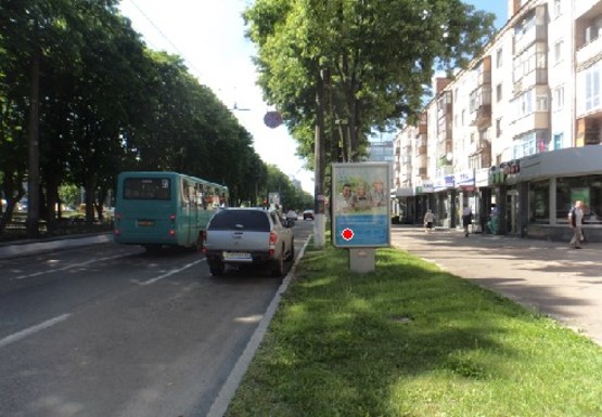 Фото рекламной плоскости по адресу Мира пр., 47, магазин Арго