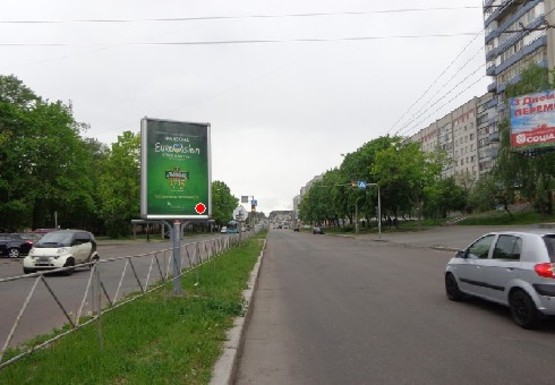 Фото рекламної площини за адресою Рокоссовского ул. 26, магазин Квартал