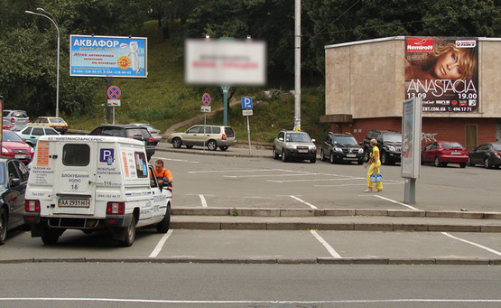 Фото рекламної площини за адресою Эспланадная (кассы Дворца спорта)  (А)