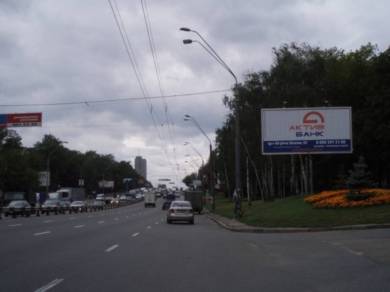 Фото рекламної площини за адресою Победы проспект, 66/Софьи Перовской