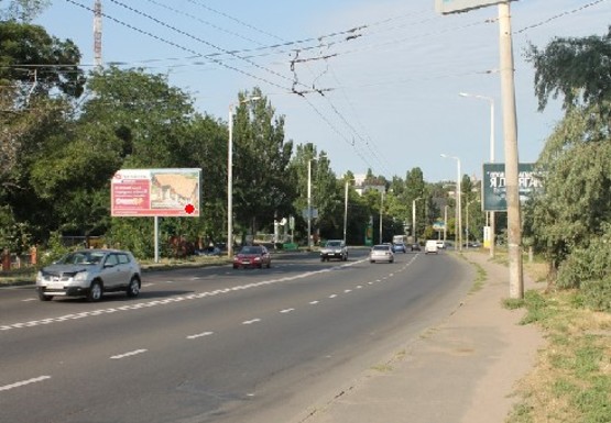 Фото рекламної площини за адресою Грушевского Михаила ул., 2-А,  АЗС WOG