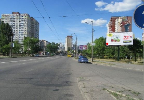 Фото рекламной плоскости по адресу Маяковского пр. - Ватутина пр.