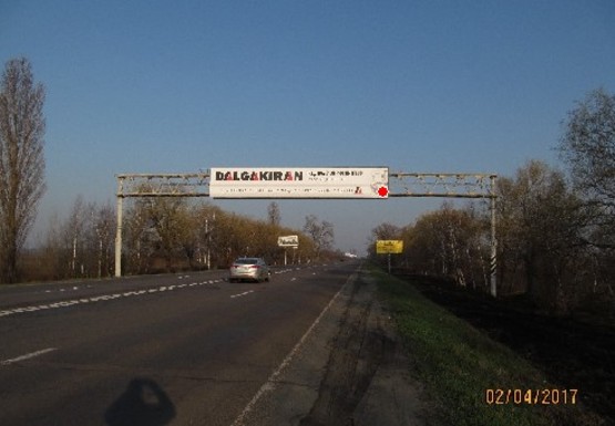 Фото рекламной плоскости по адресу Трасса M-03, Киев - Харьков, 43,400