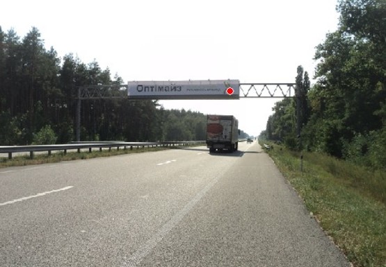 Фото рекламної площини за адресою Трасса M-03, Киев - Харьков, 62,100