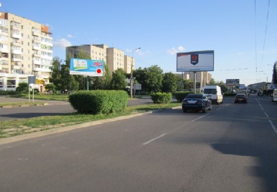 Фото рекламной плоскости по адресу Соборности пр., 1