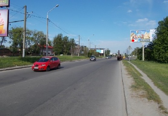 Фото рекламної площини за адресою Луганская ул., 100м до ул. Козельницкая