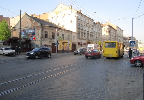 Фото рекламной плоскости по адресу Городоцкая ул., 25