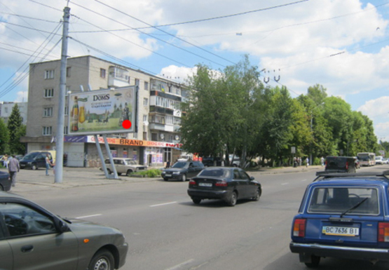 Фото рекламной плоскости по адресу Патона ул., Интер Маркет м-н