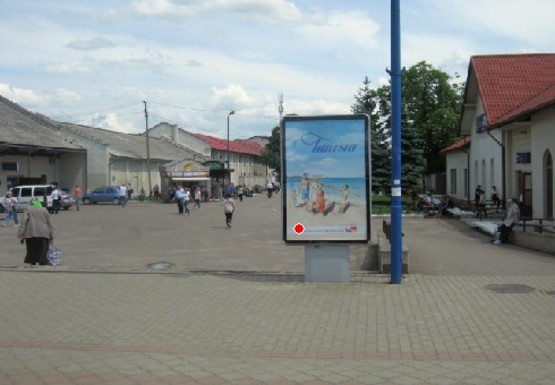 Фото рекламной плоскости по адресу Пригородный вокзал