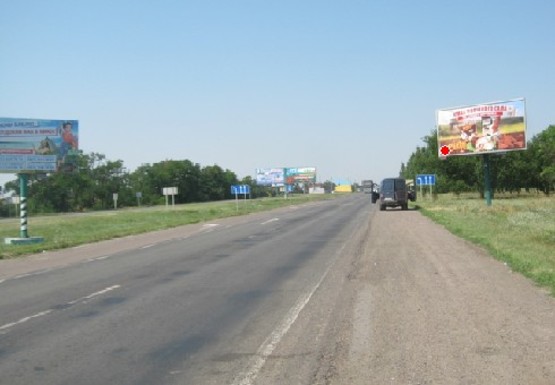 Фото рекламной плоскости по адресу Одесская трасса - выезд