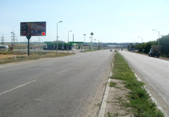 Фото рекламной плоскости по адресу Баштанское шоссе - вьезд