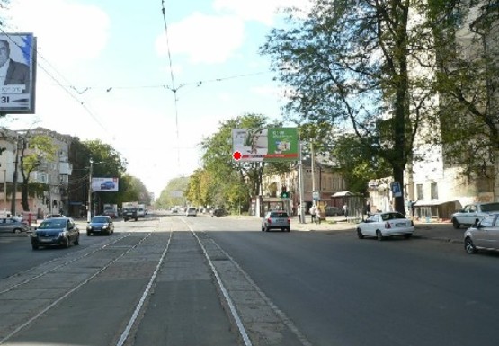 Фото рекламної площини за адресою Прохоровская ул., 28